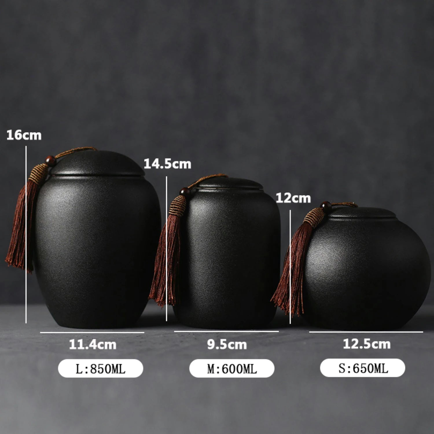 Beautiful, elegant, and stunning black ceramics pet urns for ashes - Pettributemarkers - 